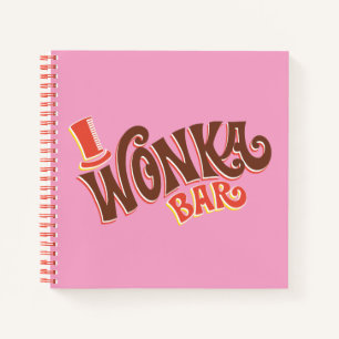 Wonka-Bar-Logo Notizblock