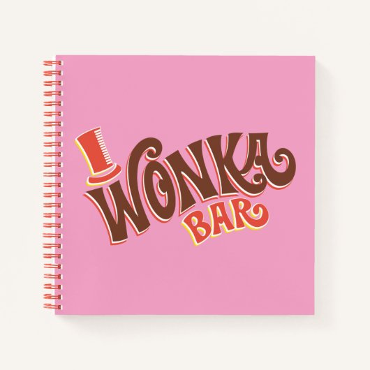 Wonka-Bar-Logo Notizblock (Vorderseite)
