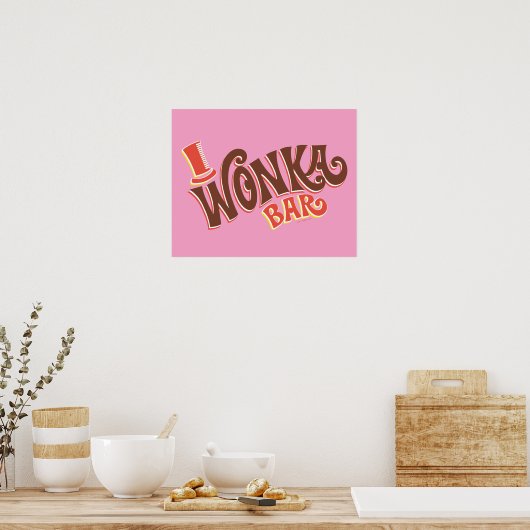 Wonka-Bar-Logo Poster (Küche)
