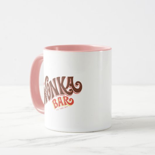 Wonka-Bar Tasse (Vorderseite Links)