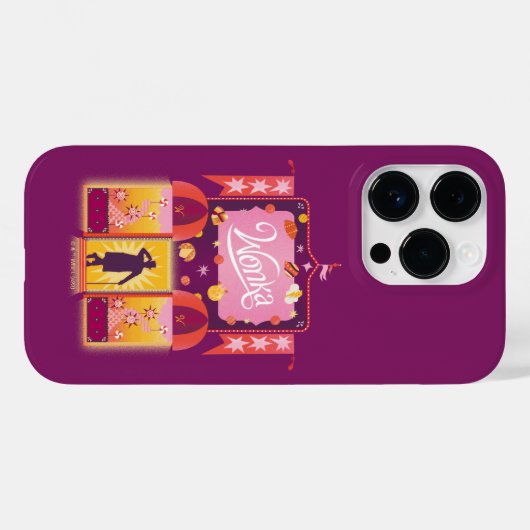 Wonka Candy Store Grafik Case-Mate iPhone Hülle (Rückseite (Horizontal))