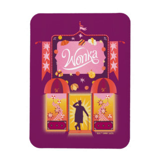 Wonka Candy Store Grafik Magnet