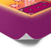 Wonka Candy Store Grafik Poster (Ecke)