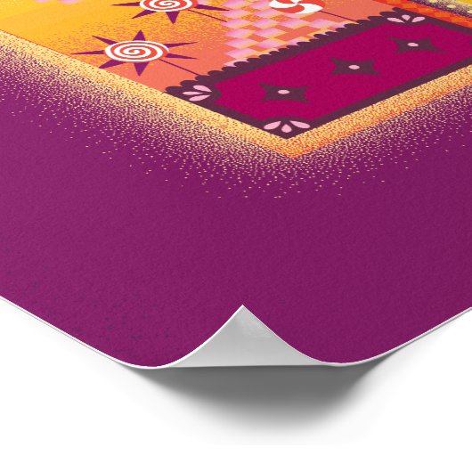 Wonka Candy Store Grafik Poster (Ecke)