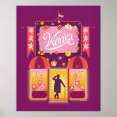 Wonka Candy Store Grafik Poster (Vorne)