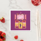 Wonka Candy Store Grafik Serviette (Beispiel)