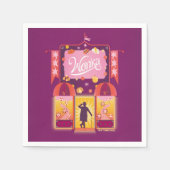 Wonka Candy Store Grafik Serviette (Vorderseite)