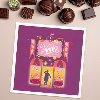 Wonka Candy Store Grafik Serviette