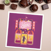 Wonka Candy Store Grafik Serviette