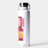 Wonka Candy Store Grafik Trinkflasche (Rückseite)