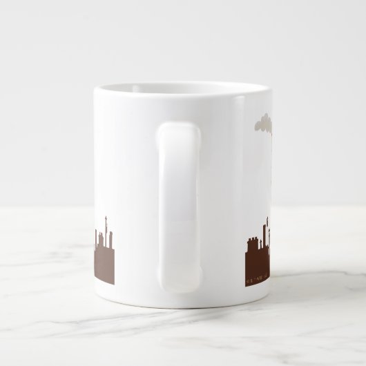 Wonka Factory Silhouette Jumbo-Tasse (Rückseite)