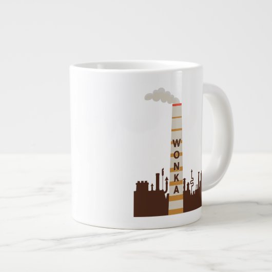 Wonka Factory Silhouette Jumbo-Tasse (Vorderseite Rechts)