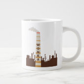 Wonka Factory Silhouette Jumbo-Tasse (Rechts)