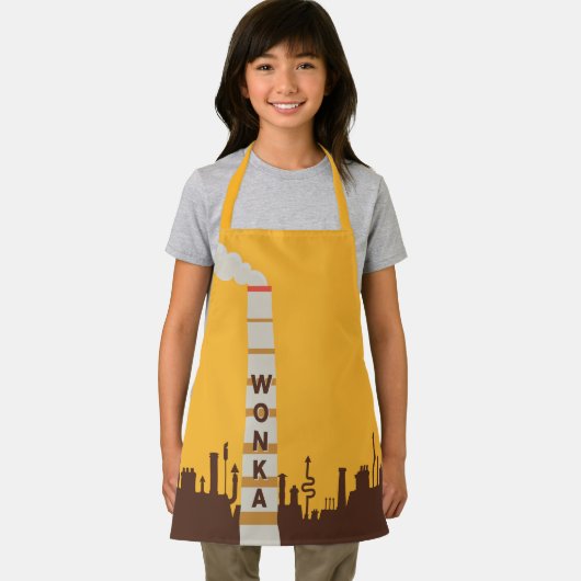 Wonka Factory Silhouette Schürze (Insitu)