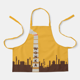 Wonka Factory Silhouette Schürze