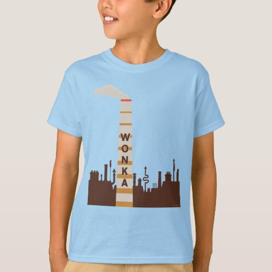 Wonka Factory Silhouette T-Shirt (Vorderseite)