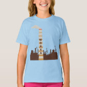 Wonka Factory Silhouette T-Shirt (Vorderseite)