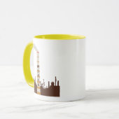 Wonka Factory Silhouette Tasse (Vorderseite Links)