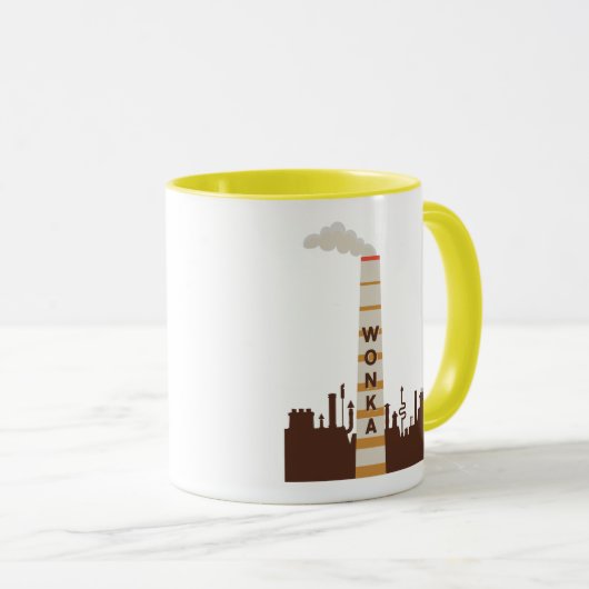 Wonka Factory Silhouette Tasse (VorderseiteRechts)