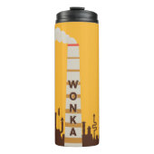Wonka Factory Silhouette Thermosbecher (Vorderseite)