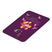 Wonka "Lass ihnen nie deine Träume!" Magnet (Linke Seite)