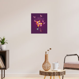 Wonka "Lass ihnen nie deine Träume!" Poster