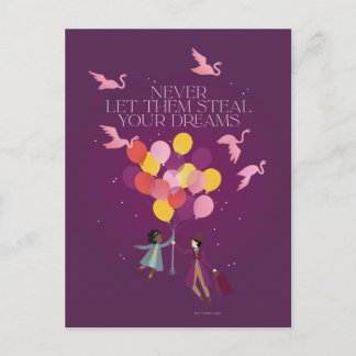 Wonka "Lass ihnen nie deine Träume!" Postkarte
