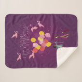 Wonka "Lass ihnen nie deine Träume!" Sherpadecke (Vorderseite (Horizontal))