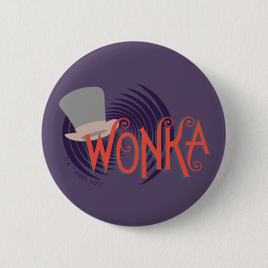 Wonka Spiral Logo Button (Vorderseite)