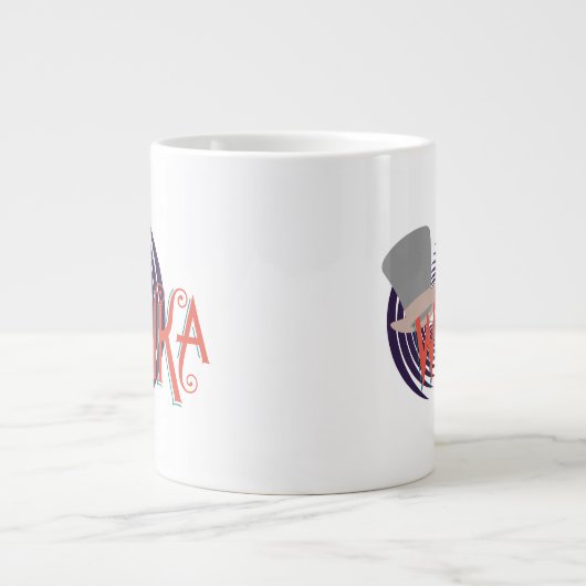 Wonka Spiral Logo Jumbo-Tasse (Vorderseite)