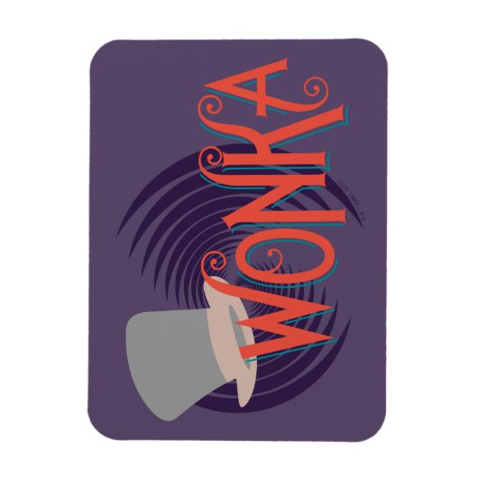 Wonka Spiral Logo Magnet (Vertikal)