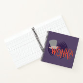 Wonka Spiral Logo Notizblock (Innenseite)