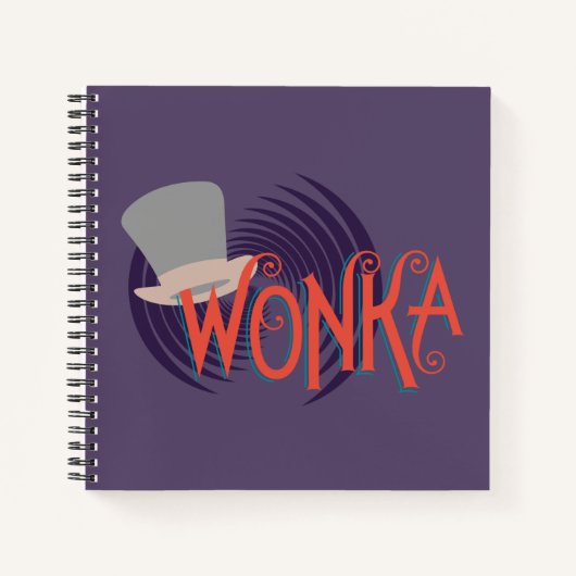 Wonka Spiral Logo Notizblock (Vorderseite)