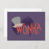 Wonka Spiral Logo Postkarte (Vorne/Hinten)