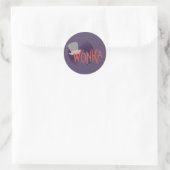 Wonka Spiral Logo Runder Aufkleber (Tasche)