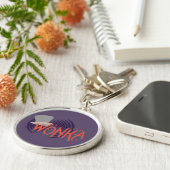 Wonka Spiral Logo Schlüsselanhänger (Seite)