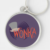 Wonka Spiral Logo Schlüsselanhänger (Vorne)