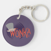 Wonka Spiral Logo Schlüsselanhänger (Rückseite)