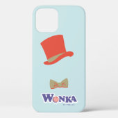 Wonka Top Hat & Bow Krawatte Case-Mate iPhone Hülle (Rückseite)