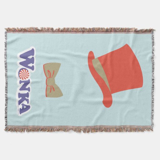 Wonka Top Hat & Bow Krawatte Decke (Vorderseite)