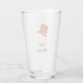 Wonka Top Hat & Bow Krawatte Glas (Rückseite)