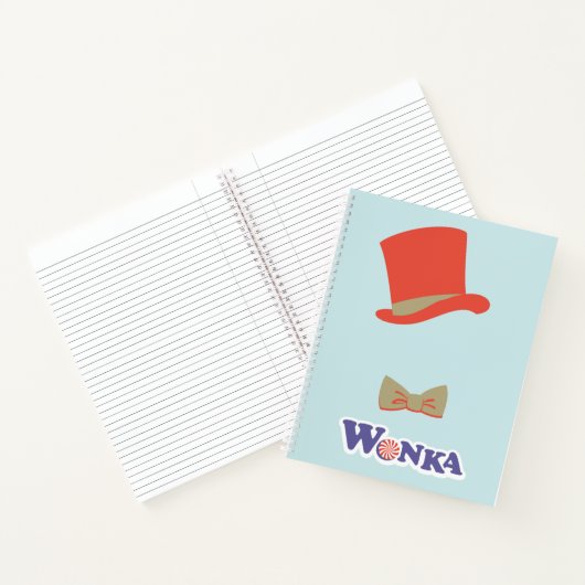 Wonka Top Hat & Bow Krawatte Notizblock (Innenseite)