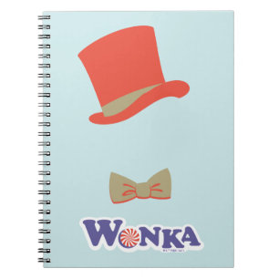 Wonka Top Hat & Bow Krawatte Notizblock
