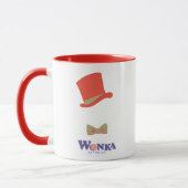Wonka Top Hat & Bow Krawatte Tasse (Links)