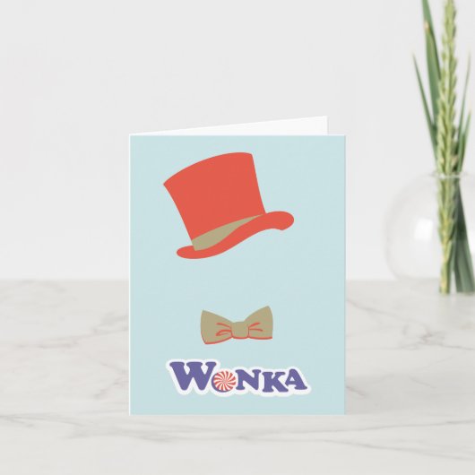Wonka-Zylinder & Fliege (Vorderseite)
