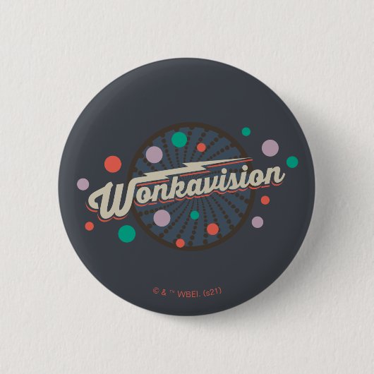 Wonkavision-Logo Button (Vorderseite)