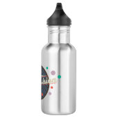 Wonkavision-Logo Edelstahlflasche (Rechts)