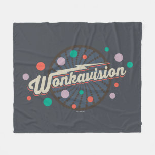 Wonkavision-Logo Fleecedecke