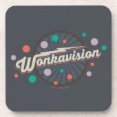 Wonkavision-Logo Getränkeuntersetzer (Vorderseite)