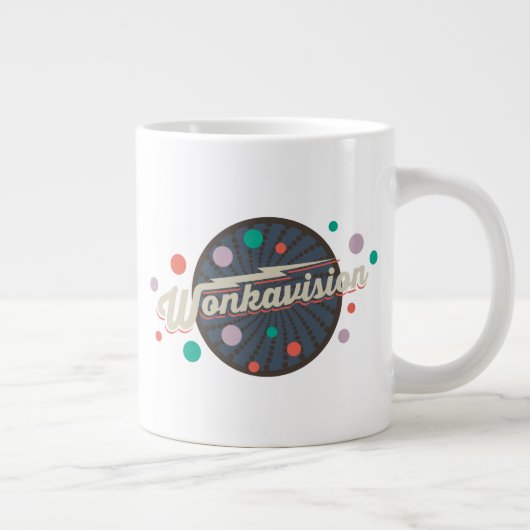 Wonkavision-Logo Jumbo-Tasse (Rechts)